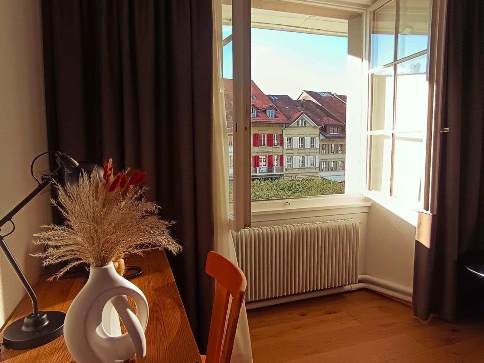 Hotel Restaurant Krone Aarberg Dış mekan fotoğraf